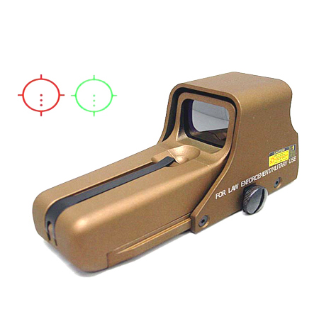 552 sight with lense cover airsoft sight Tan A10
